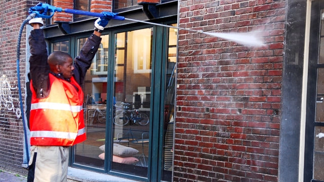 Commercial deals power washing