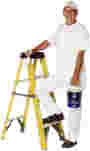 N. Chasen and Son Commercial Painter with ladder
